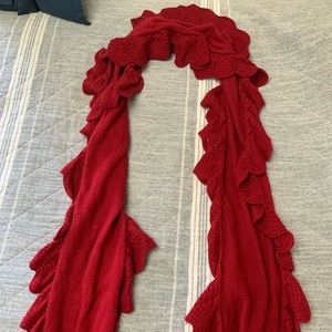 Anne Taylor LOFT ruffle scarf